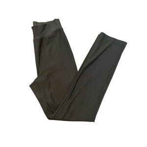 Olive Green Skinny Leg Stretch Mid Rise Legging Pant S